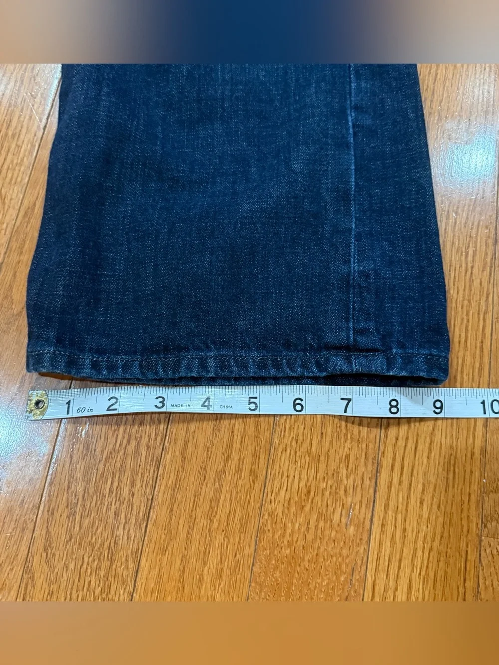 Banana Republic Men’s 34x34 Jeans Dark Wash Straight Leg 100% Cotton Denim Y2K